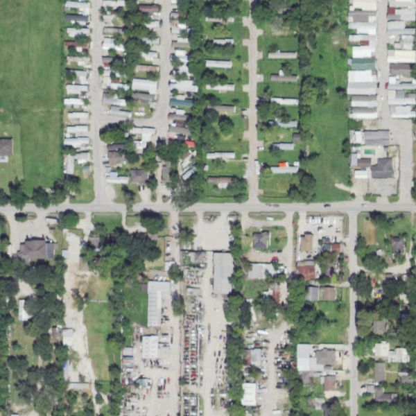 Aerial photo of D&S Imports