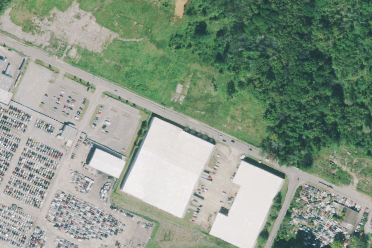 Aerial photo of Pick Your Part - Chattanooga at 400 Workman Road