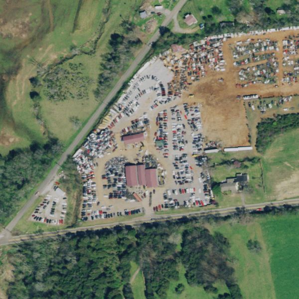 Aerial photo of Jones(jasper) Auto Parts