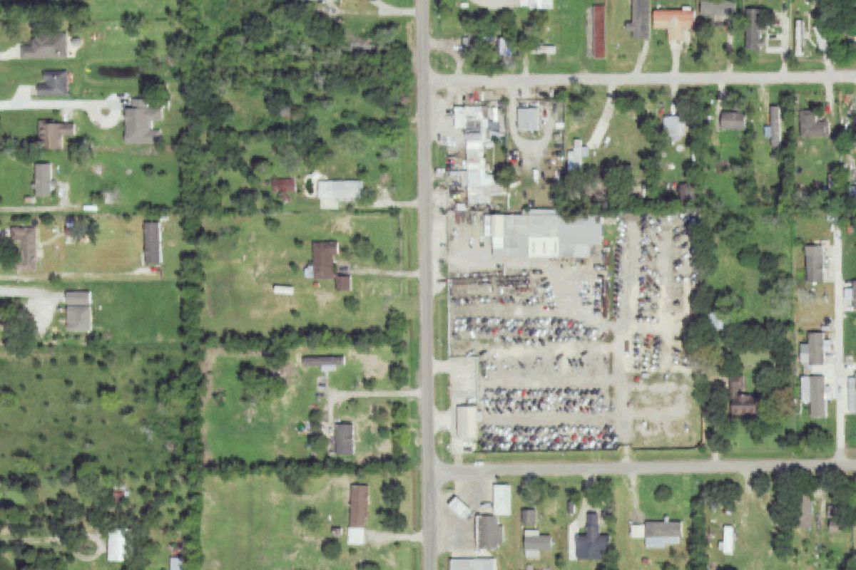 Aerial photo of Parts Unlimited