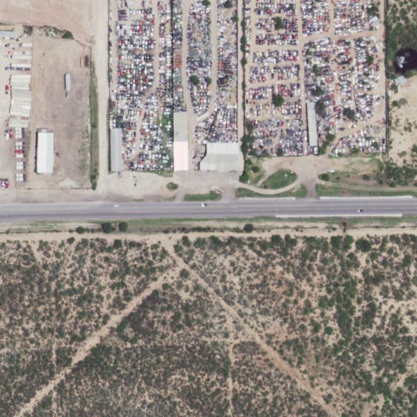 Aerial photo of Hernandez Auto Parts & Auto Sales