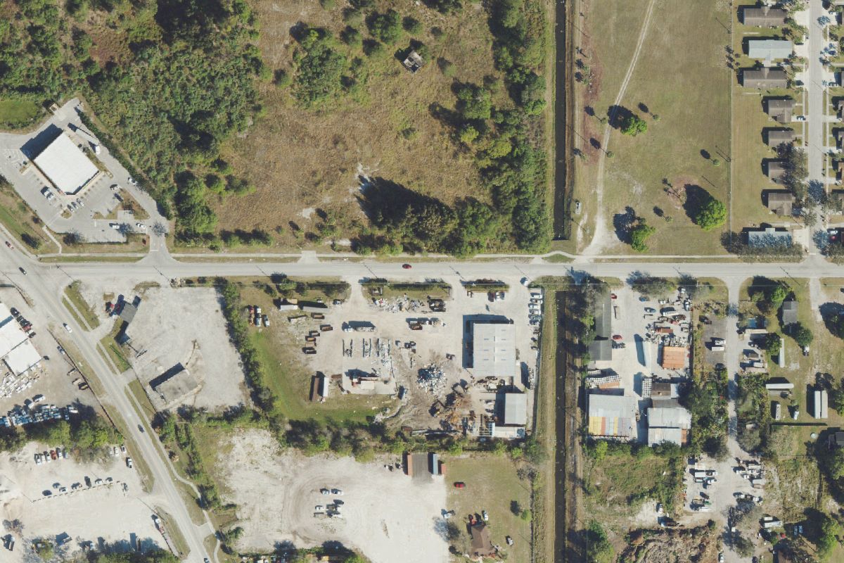 Aerial photo of Atlantic Coast Recycling at 3301 Avenue D