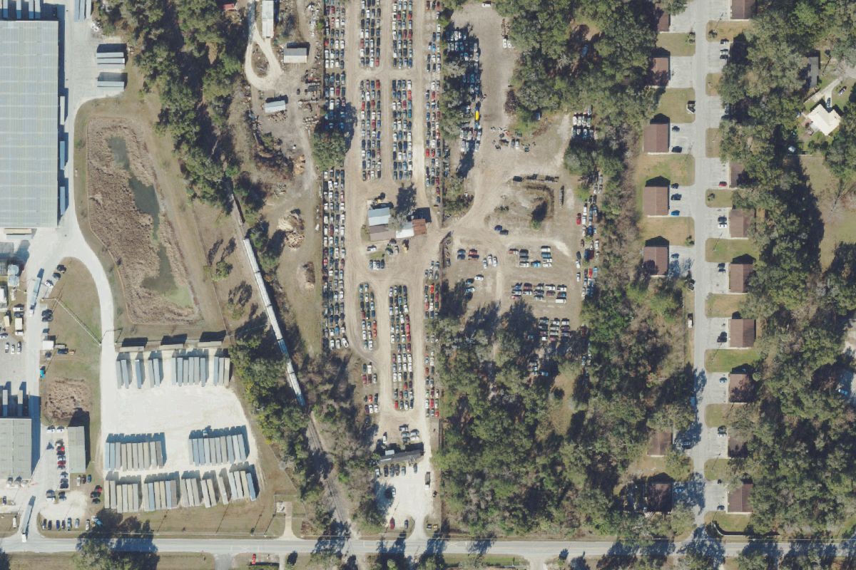 Aerial photo of Gavins Auto & Truck Parts