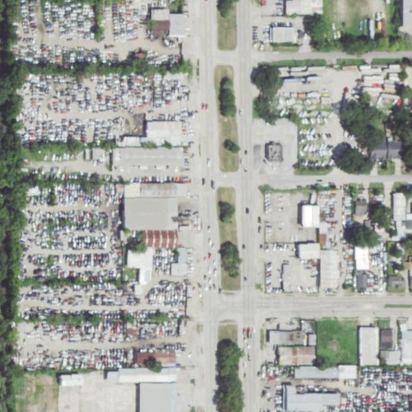 Aerial photo of Contla