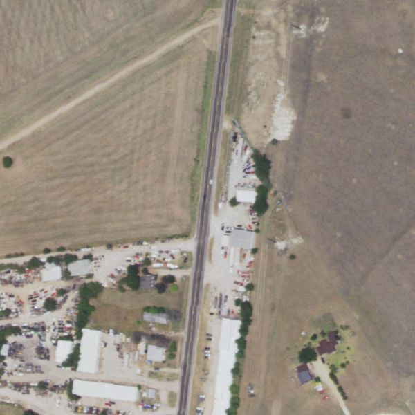 Aerial photo of Salvage Auto Parts Solution
