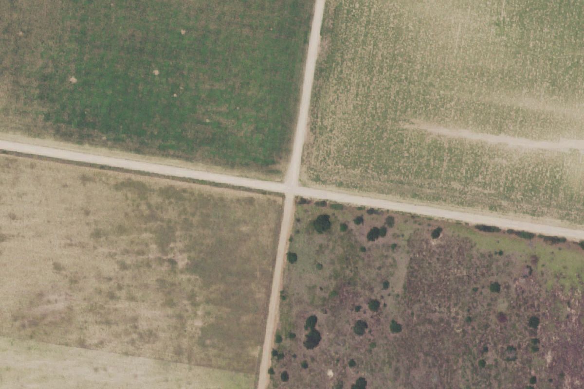 Aerial photo of Toms Auto Service at 25770 N Texan Rd