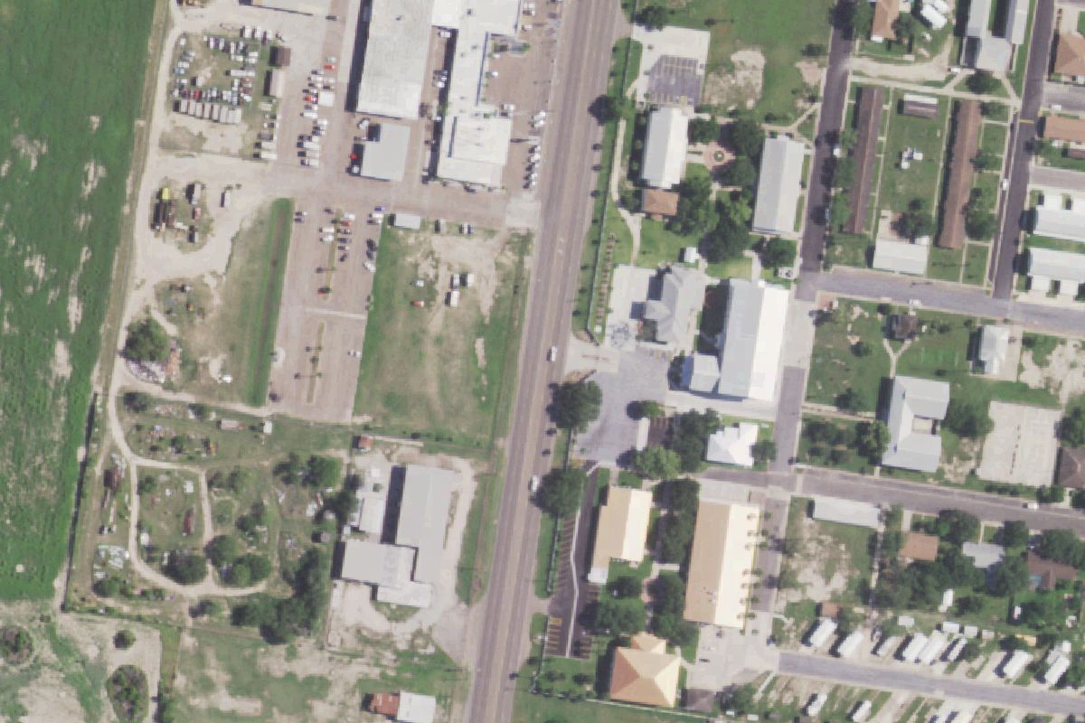 Aerial photo of GG Shop
