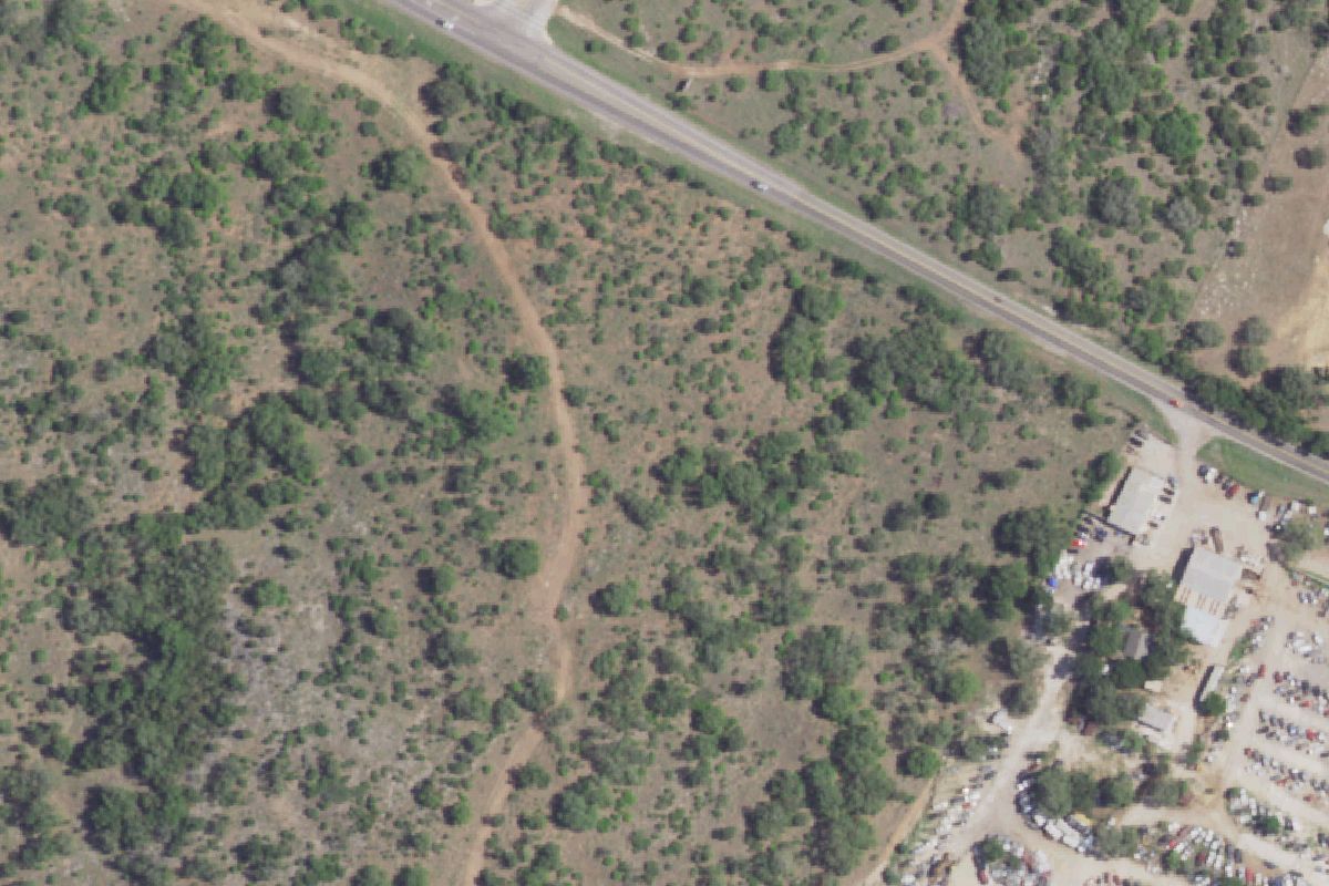 Aerial photo of J.o. Salvage and Towing