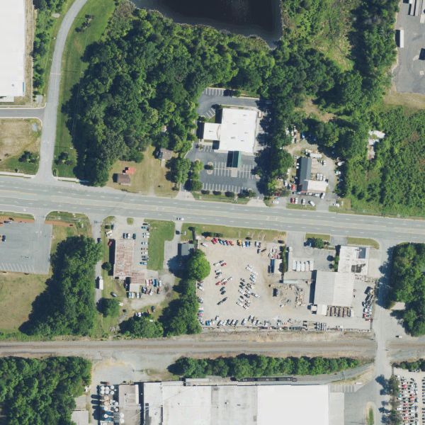 Aerial photo of Fenix Parts-Greensboro