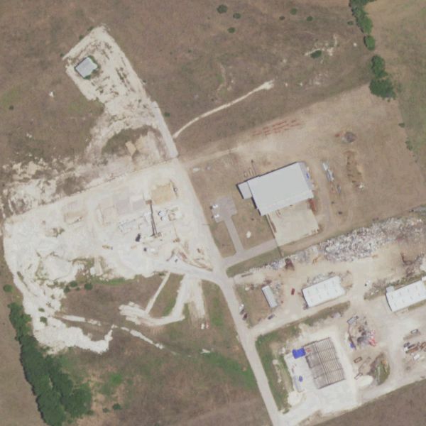 Aerial photo of Wilco Iron and Metal Recycling