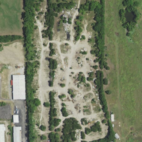 Aerial photo of Ellis Auto Salvage