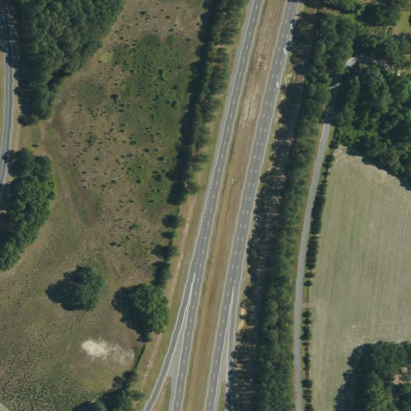 Aerial photo of Young's Auto Center & Salvage-Dudley