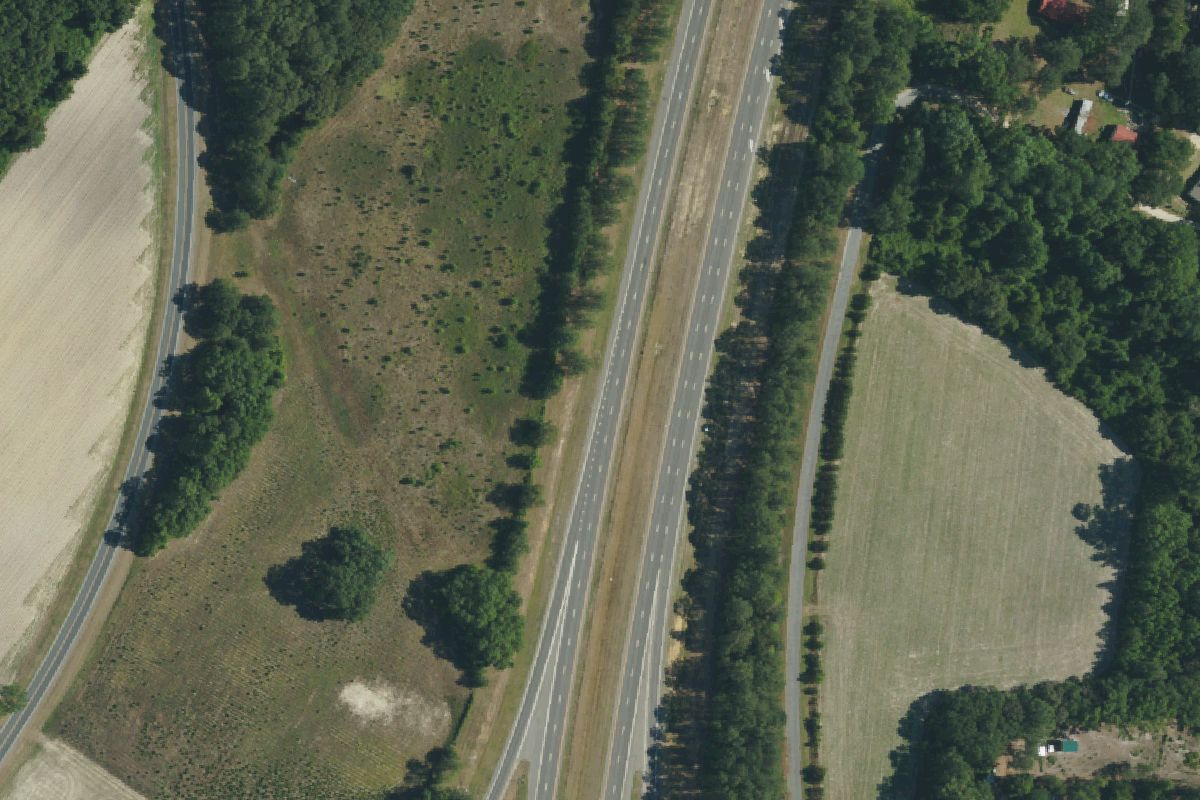 Aerial photo of Young's Auto Center & Salvage-Dudley at 4172 US Hwy 117 S Alt