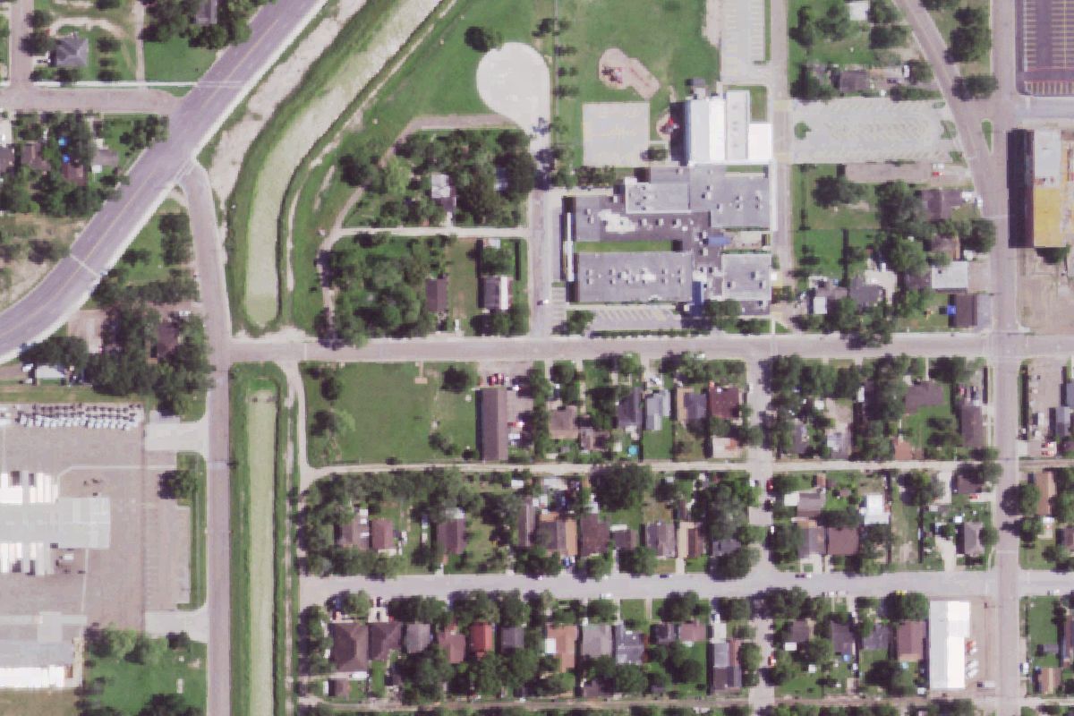 Aerial photo of Harlingen U-Pull at 2729 N Expressway 77