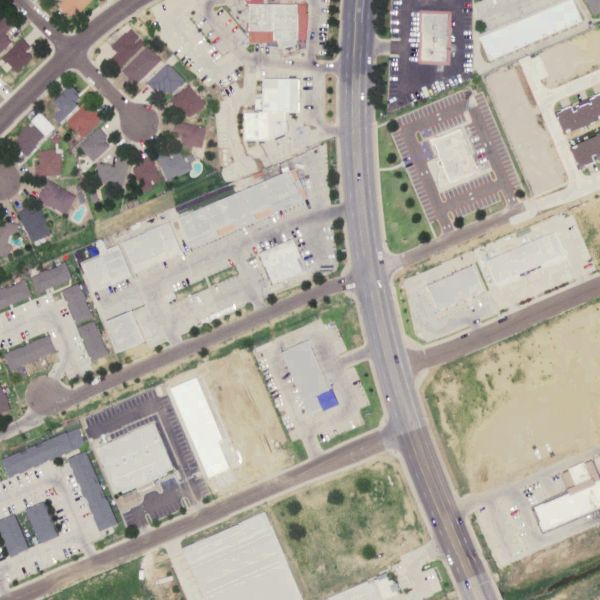 Aerial photo of Metales Reciclaje