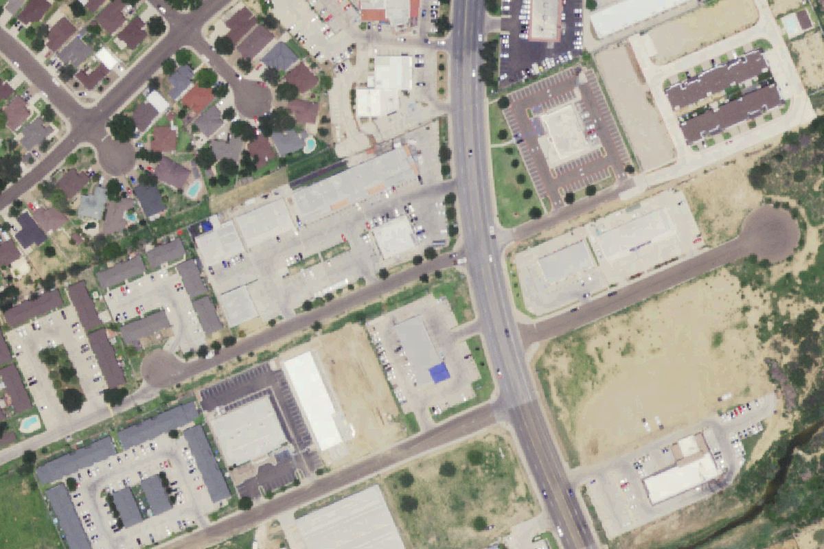 Aerial photo of Metales Reciclaje at 240 Ranch Rd 7006B