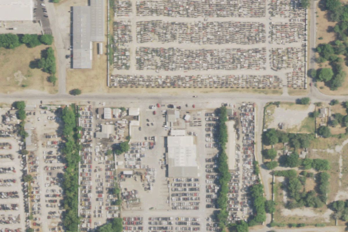 Aerial photo of Pick-n-Pull - Fort Worth at 5806 Elliott Reeder Road