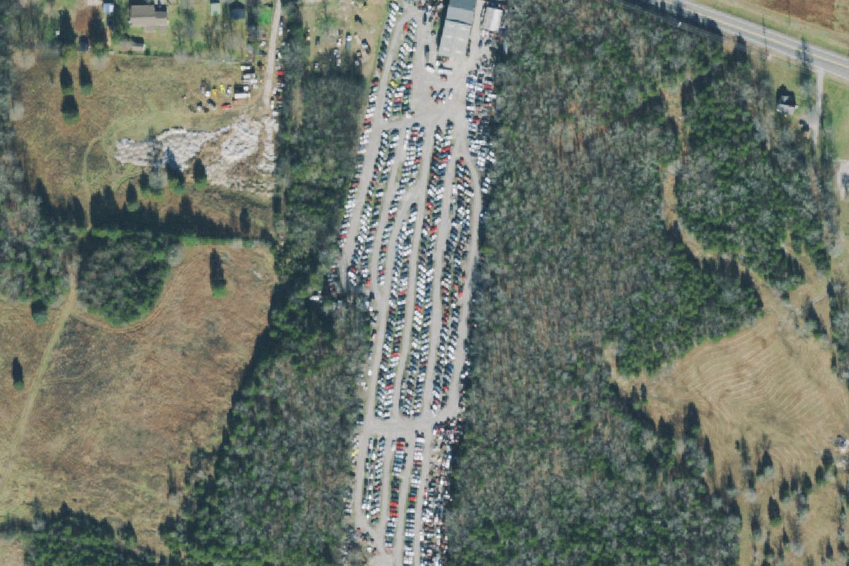 Aerial photo of Tucker Auto Parts