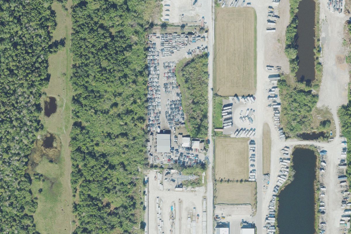 Aerial photo of Auto Village of Naples