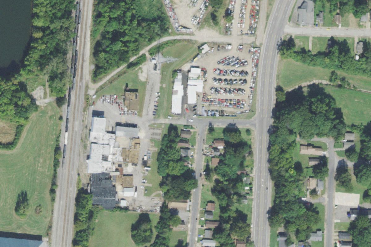 Aerial photo of Inexpensive Auto Parts