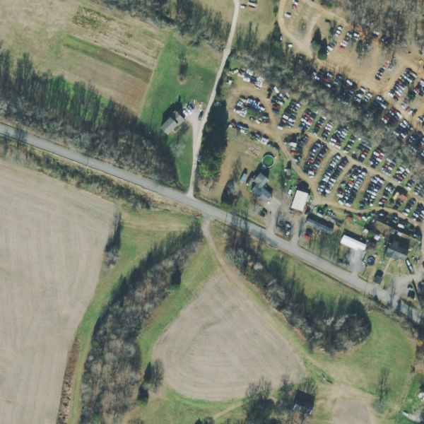 Aerial photo of Rawls and Son Auto