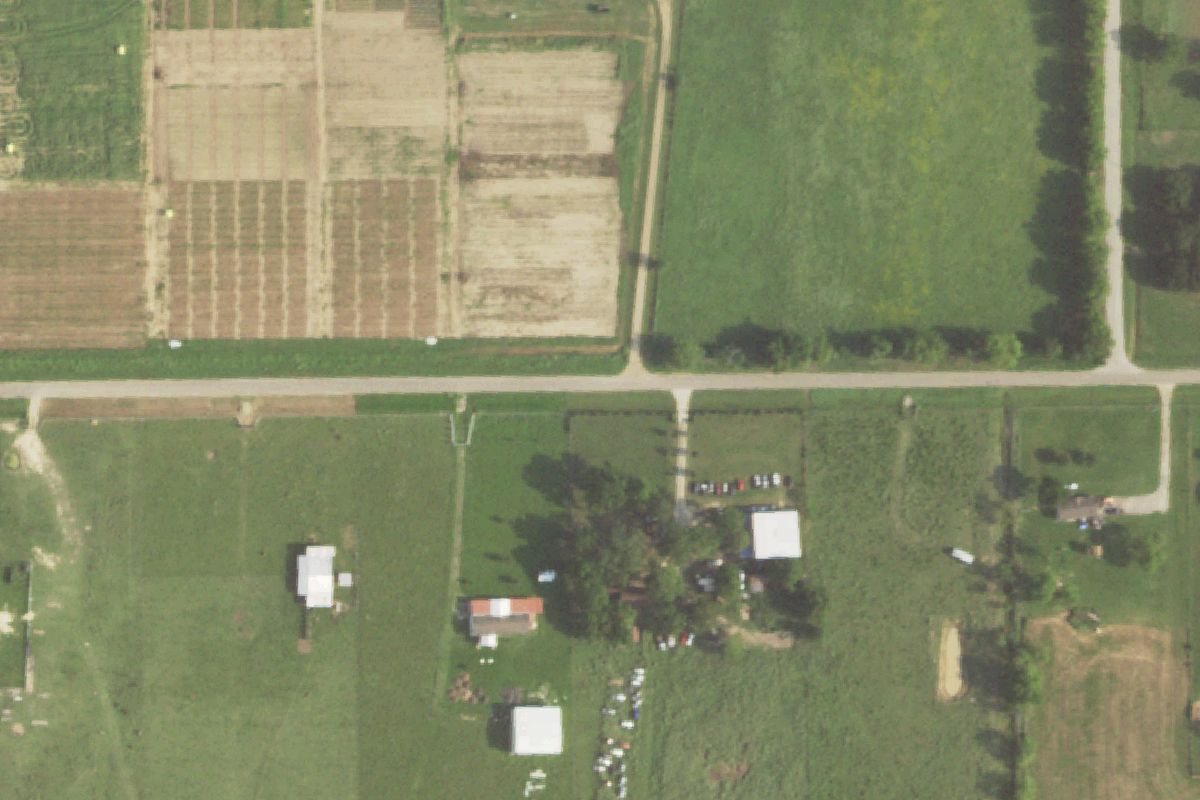 Aerial photo of Manuel Flores Salvage