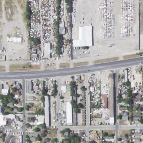 Aerial photo of J & S Imported Auto Parts
