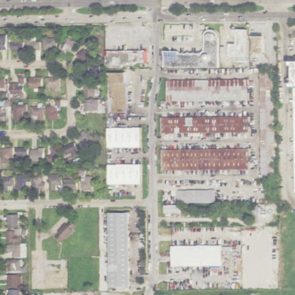 Aerial photo of D&D Junk Cars