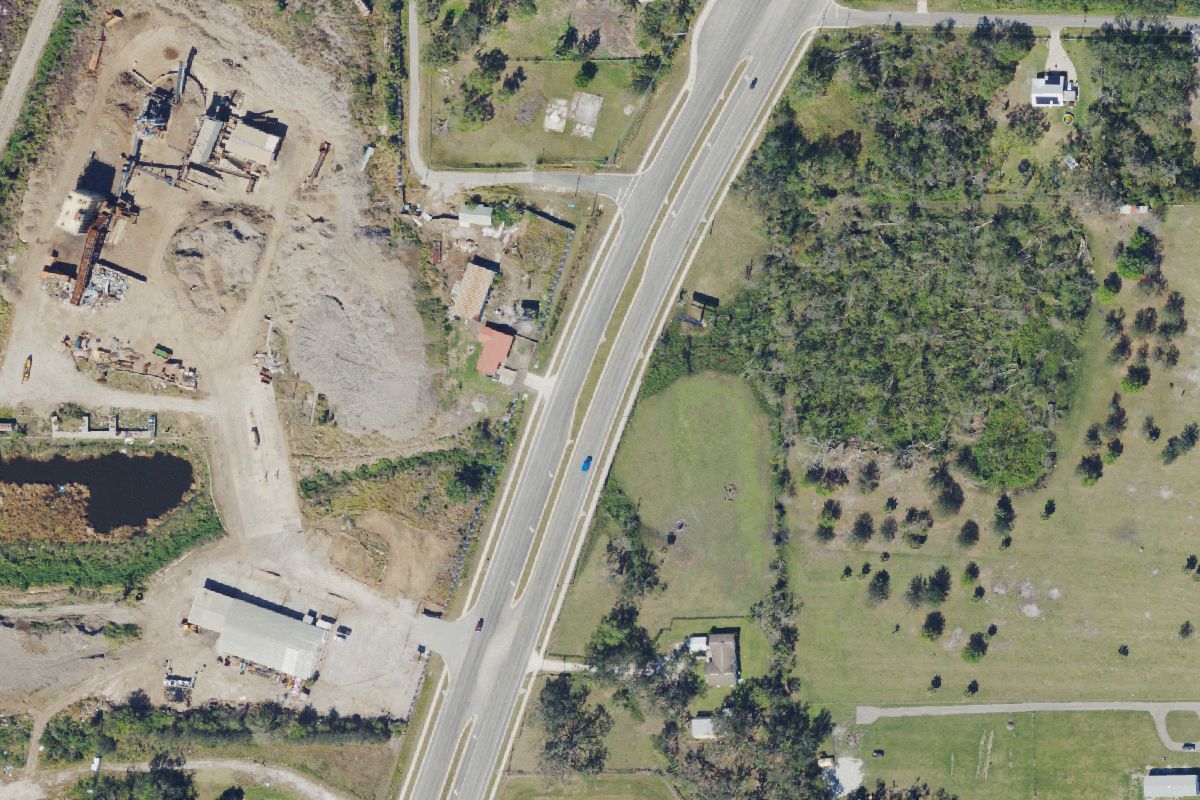 Aerial photo of Ecoloop Recycling