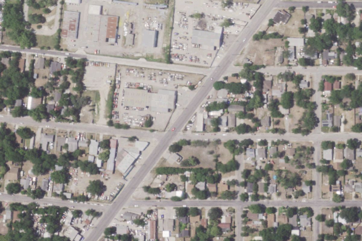 Aerial photo of United Foreign Auto & Truck Parts at 1115 Somerset