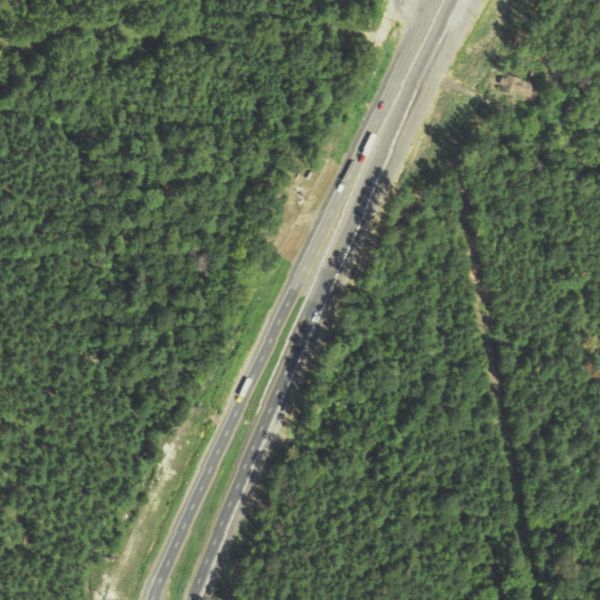 Aerial photo of American Auto Salvage