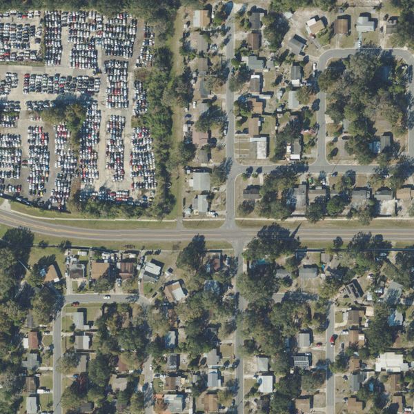Aerial photo of Ace AA Used Auto Parts