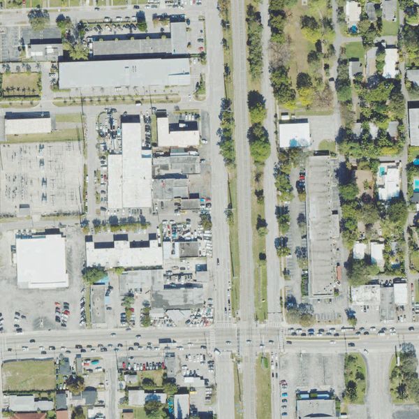 Aerial photo of Flame Parts