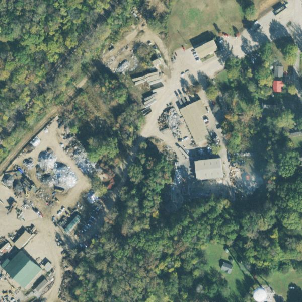 Aerial photo of SMC Recycling
