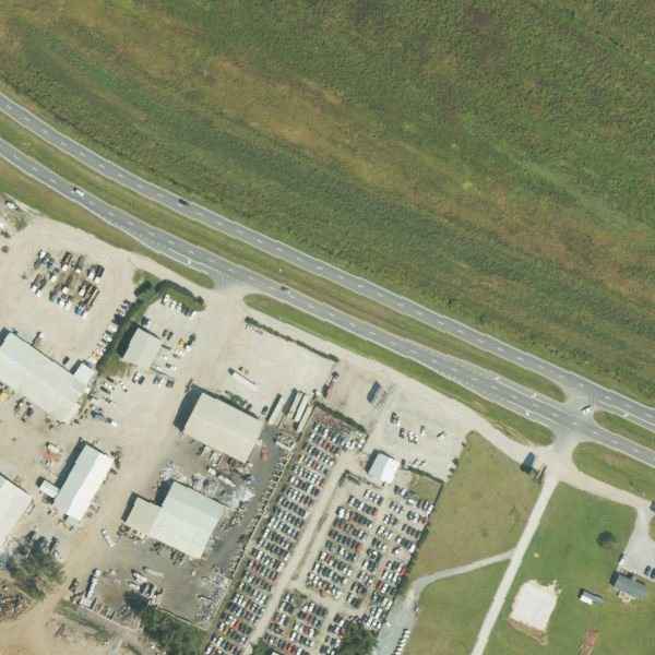 Aerial photo of Foss U-Pull-It La Grange