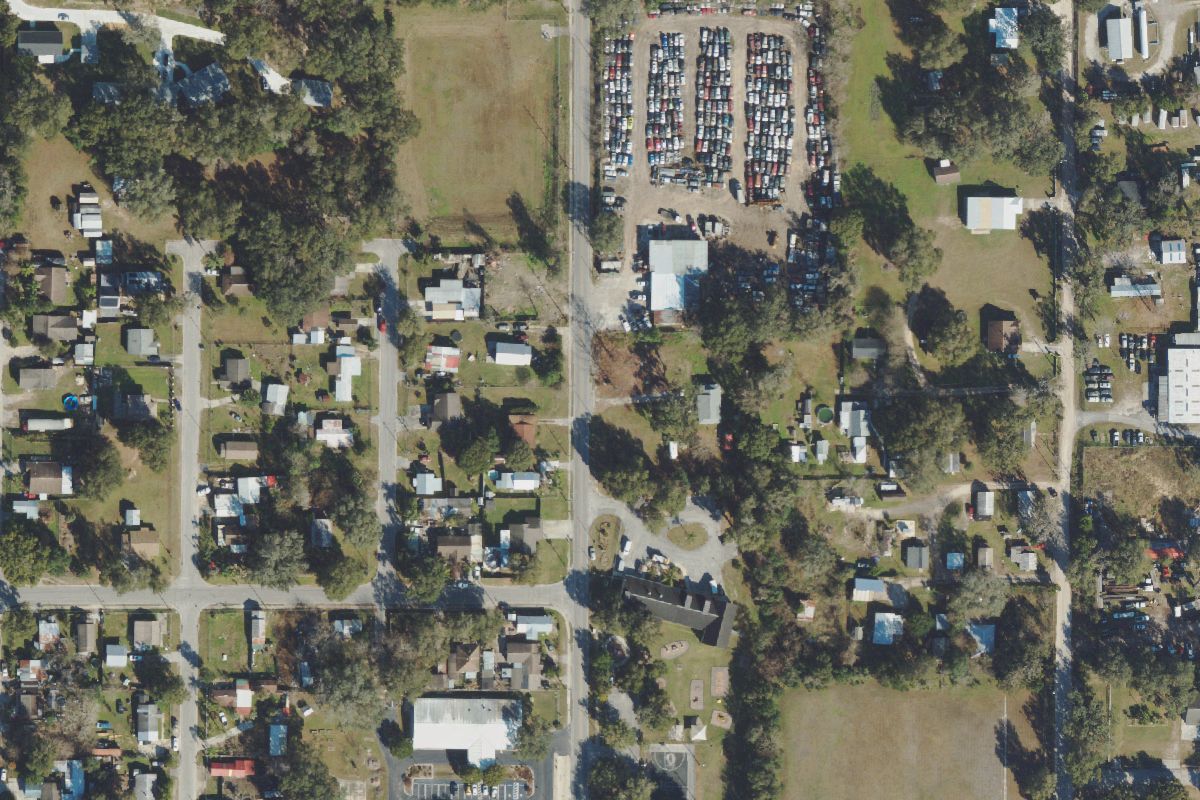 Aerial photo of Best Auto and Truck Salvage