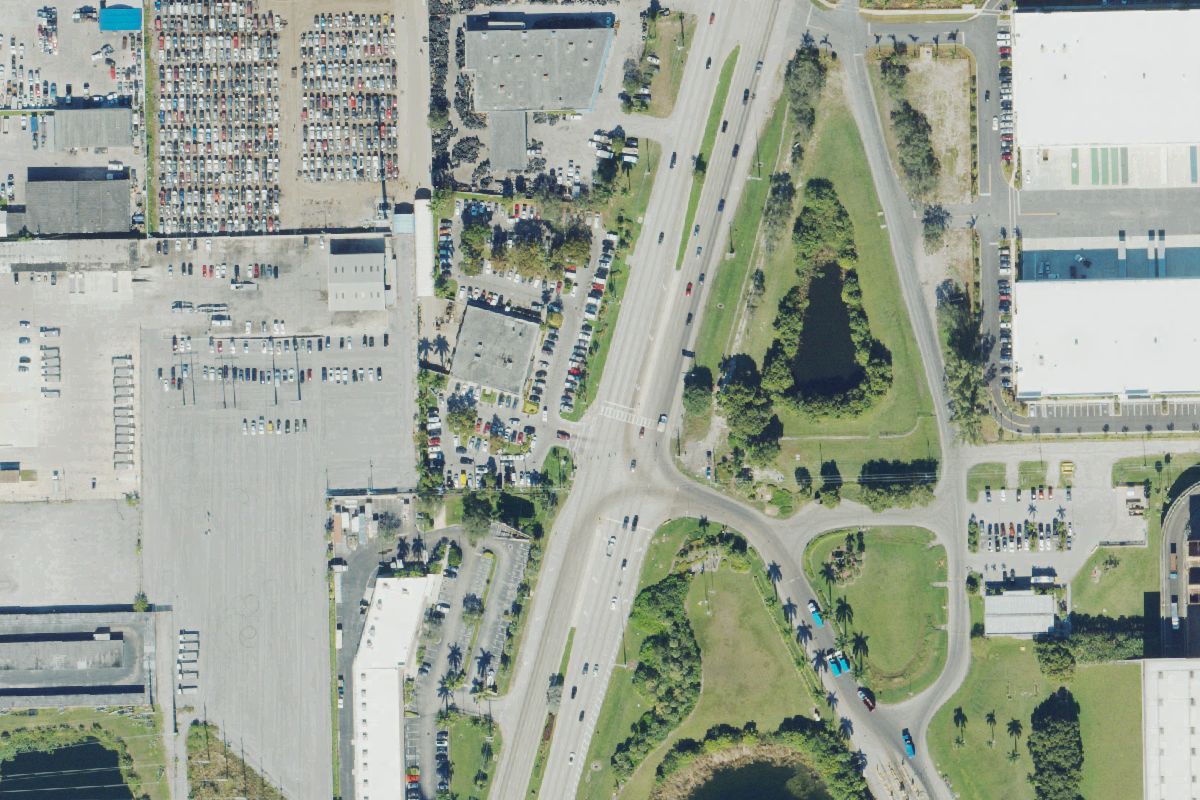Aerial photo of Pick Your Part Southeast at 4301 S State Road 7