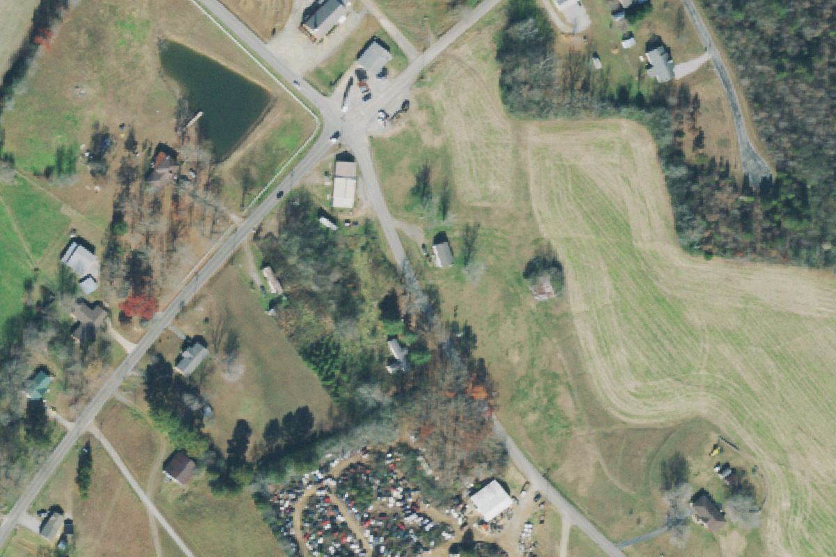 Aerial photo of Kennedy Used Cars & Parts