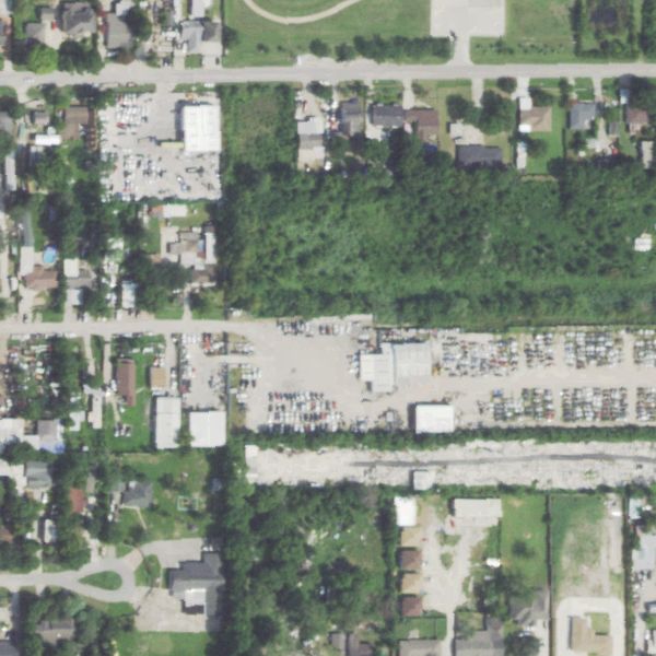 Aerial photo of Star Auto Parts