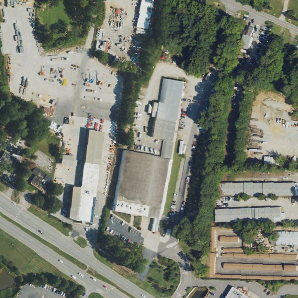 Aerial photo of Stone Truck Parts