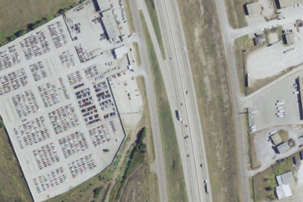 Aerial photo of Byot at 14401 N IH 35