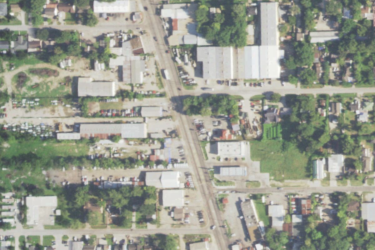 Aerial photo of NT Auto Salvage