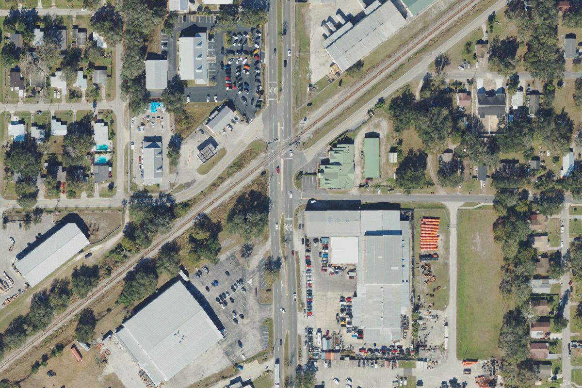 Aerial photo of Tae Used Auto Parts