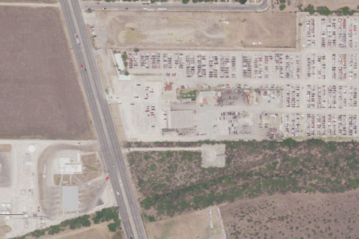 Aerial photo of Roosevelt Wrench A Part at 10606 Roosevelt Avenue