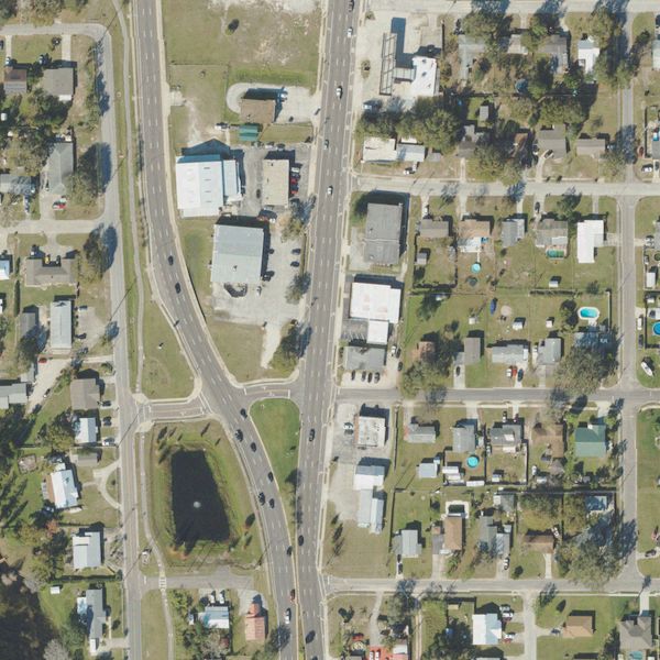 Aerial photo of FL Sunshine MC Parts