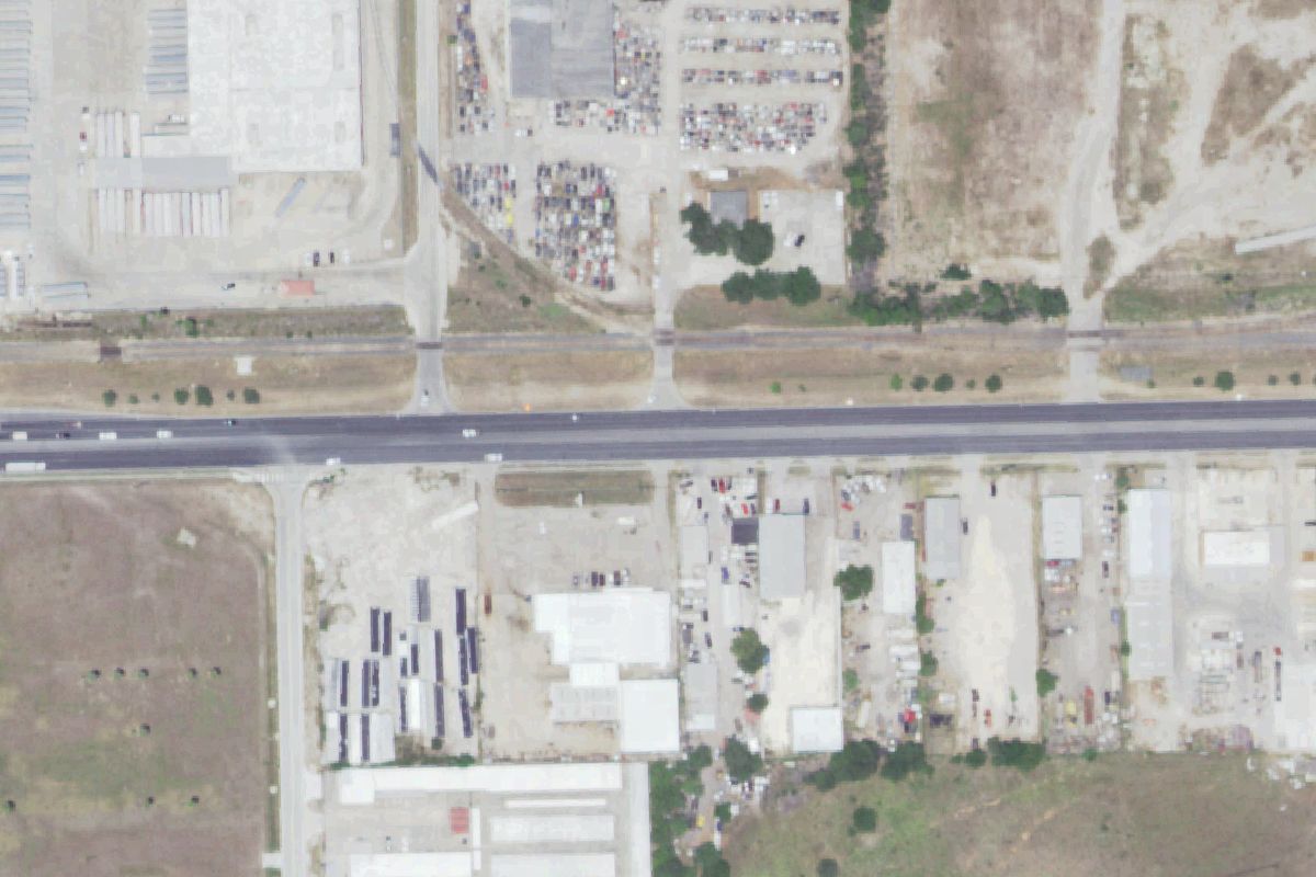 Aerial photo of Advantage Salvage & Auto Parts