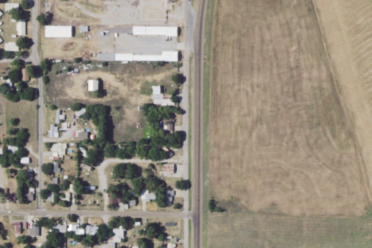 Aerial photo of Rodriguez Auto Parts