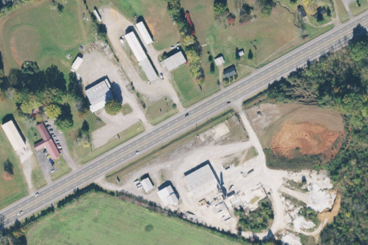Aerial photo of Woodcarver