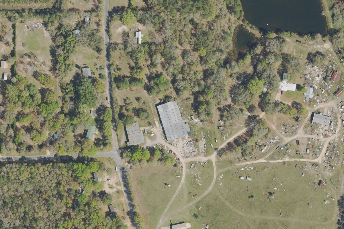 Aerial photo of CJ Used Auto Parts