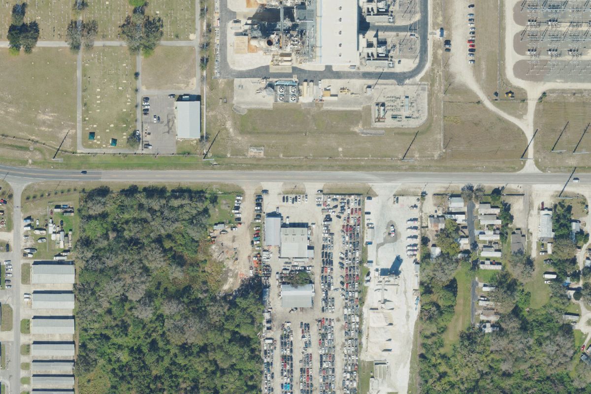 Aerial photo of Computerized Auto Recycling Service